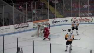 Sergei Samsonov top goal and interview at Red Wings Alumni game in Muskegon