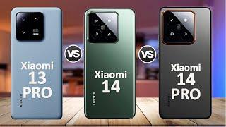 Xiaomi 13 Pro Vs Xiaomi 14 vs Xiaomi 14 Pro COMPARISON!