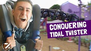 Conquering TIDAL TWISTER at SeaWorld San Diego | VLOG