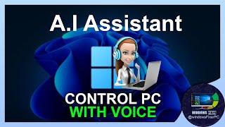 Control Your PC with Just Your Voice! Windows 11 Voice Access Tutorial