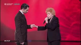 MAHMOOD E ORNELLA VANONI CANTANO “SANT’ALLEGRIA” a Che tempo che fa (esibizione completa)