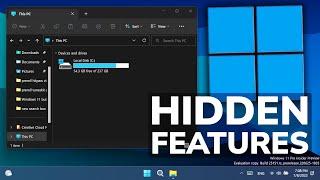 How to Enable Hidden Features in Windows 11