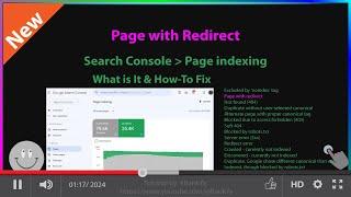 Page with Redirect - Search Console Page Indexing Issues - What is it? How to Fix it