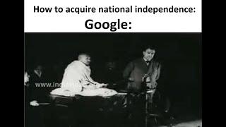 How to Acquire Indepence: Google vs Bing meme