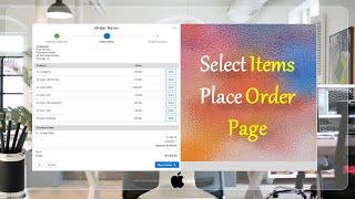 Create Select Items/Products & Place Order Page in Oracle APEX - Part 18(A)