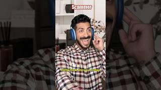 Bro used the UNO REVERSED CARD on Scammer…#comedy #viral
