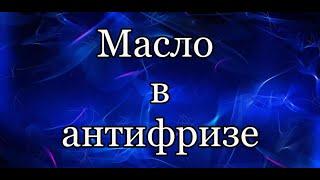 Масло в антифризе. Или развод на ремонт?