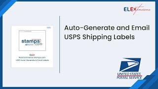 Auto-generate & Email Stamps.com USPS Shipping Labels in WooCommerce