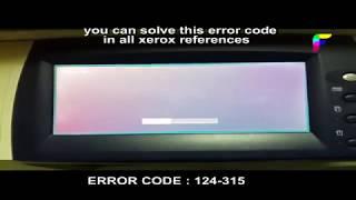 xerox error code 124-315