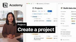 Create a project tracker