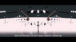 LightArchitect 2.0 Announcement : Now for Blender 2.8 and Eevee realtime Rendering!