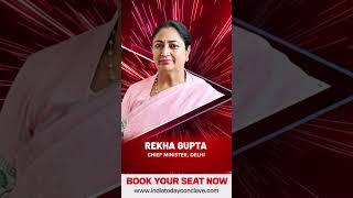 India Today Conclave 2025 | Rekha Gupta | March 07-08th | #indiatodayconclave
