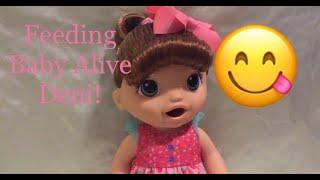 Baby Alive] Feeding Sunshine Snacks Deni! -Monco Media