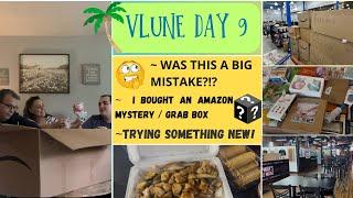 WAS THIS A BIG MISTAKE?!? ~ I BOUGHT AN AMAZON MYSTERY / GRAB BOX ~ TRYING SOMETHING NEW ~ VLUNE 9