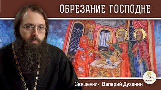 ОБРЕЗАНИЕ ГОСПОДНЕ. Наречение имени Иисус. Священник Валерий Духанин