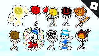 How to get the 10 NEW STICKMAN BADGES in FIND THE STICKMEN | Roblox