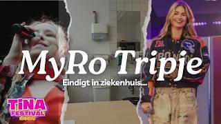 IN HET ZIEKENHUIS BELAND DOOR DIT MYRO TRIPJE?! - Tina Festival 2024  || JustMadeleine ||