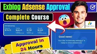 Complete Exblog Adsense Approval Course by Wiqi Bhai | how to get fast google adsense approval #wiqi