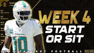 Week 4 Start or Sit Q&A - 2024 Fantasy Football