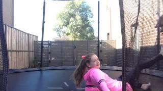 Trampoline tricks | Ruby and Ebony
