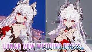 Lunar Vow Wedding Dress Outfit Preview | Honkai Impact 3rd CN Beta Version 7.5