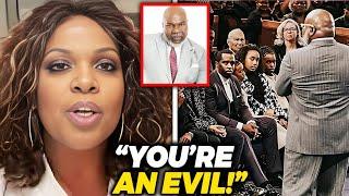 7 MINUTES AGO: Cece Winans SLAMS T.D Jakes For His Creepy Gay Parties With Diddy At Church