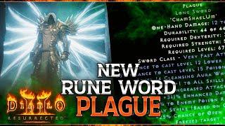 Is the NEW PLAGUE Rune Word a game changer?!?! - Diablo 2 Resurrected