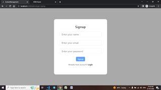 Admin login & signup | angular crud| contact management system crud