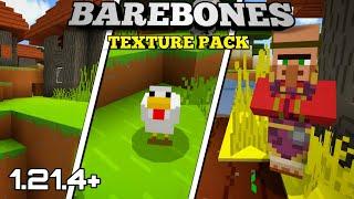 Bare Bones Texture Pack Minecraft Pe 1.21 MCPE - Hd Texture pack For Minecraft Pocket Edition