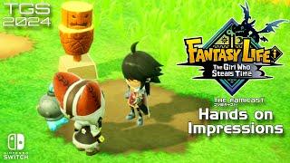 Fantasy Life i: The Girl Who Steals Time | TGS 2024 Hands-on Impressions