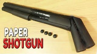 How To Make A Paper Shotgun That Shoots Bullets