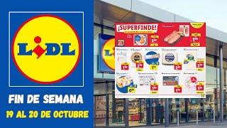 OFERTAS SUPERFINDE LIDL ESPAÑA | PROMOCIONES CATÁLOGO 18 AL 20 DE OCTUBRE