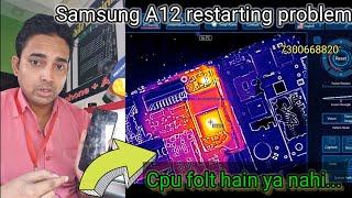 Samsung A12 auto restart 5 point..