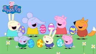 Peppa Pig And Friends Go On An Easter Egg Hunt!