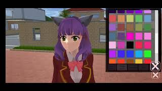 sakura school simulator new color eye