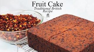 British Fruit Cake Recipe | SUPER MOIST & EASY |