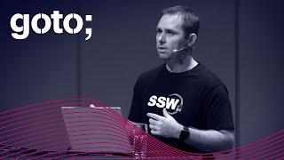 Clean Architecture with ASP.NET Core 3.0 • Jason Taylor • GOTO 2019