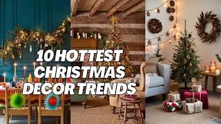 10 Hottest Christmas Decor Trends. Latest Christmas Decoration Ideas for Home.