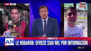 WILDE: LE ENTRARON A ROBAR Y OFRECE $500.000 PARA ENCONTRAR A LOS LADRONES