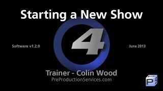 Hog 4 Tutorial 1: Starting A New Show