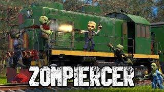 Mit einem ZUG durch das ZOMBIELAND - Zompiercer Gameplay Deutsch