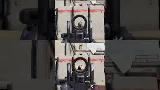 Peacekeeper MK2 Max recoil vs Min recoil #shorts #codm #gaming