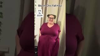 Bloom Chic Plus Size Haul Fall Fashion 3x 22/24 Clothing