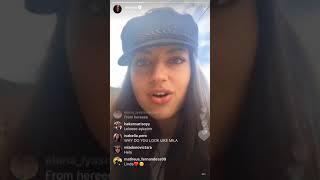 Inanna Sarkis Instagram Live (11/03/2017)