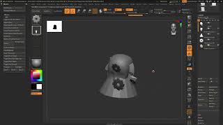 【ZBrush 2024】【memo】Create Instance Subtool