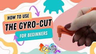 HOW TO USE a GyroCut Pro Craft Knife & Gyro Cut Junior Crafting Tool