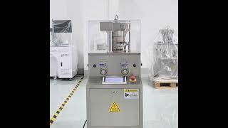 ZP5A Rotary Tablet Press with PLC touchscreen #tabletpress