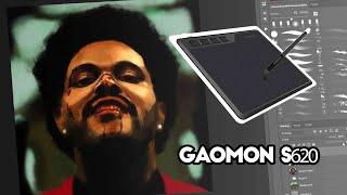 Cheap Wacom Alternative for Beginners GAOMON S620 drawing tablet | Unboxing&Review