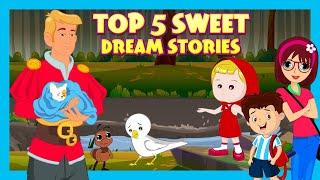 Top 5 Sweet Dream Stories | Tia & Tofu | Bed Time Kids Stories |  English Stories