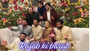 Rajab butt ki barat | full wedding vlog | rajab family